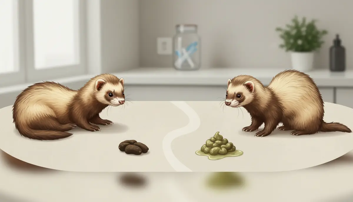 フェレットの下痢とは?正常な便との違いを知ろう