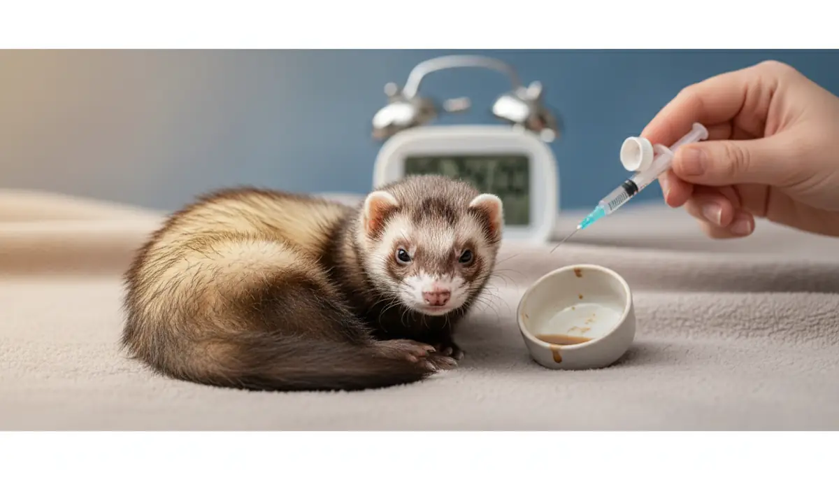 フェレットの下痢への対処法|発症後24時間の行動指針