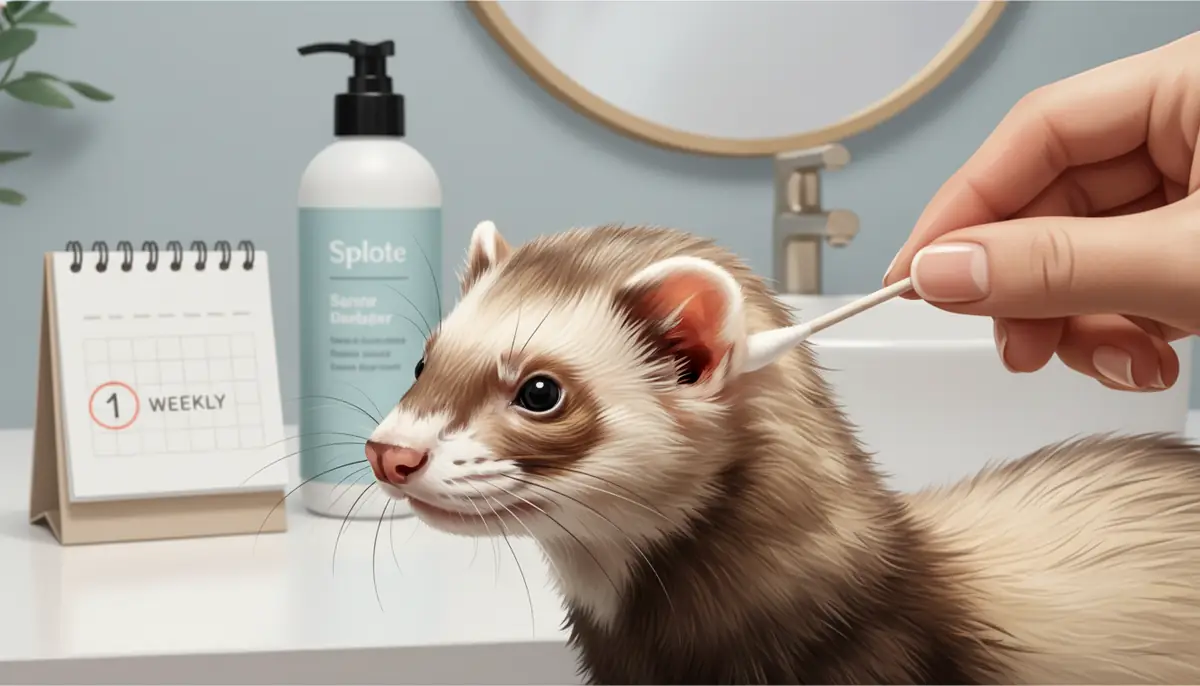 【結論】フェレットの耳掃除は月1回・週1確認が基本