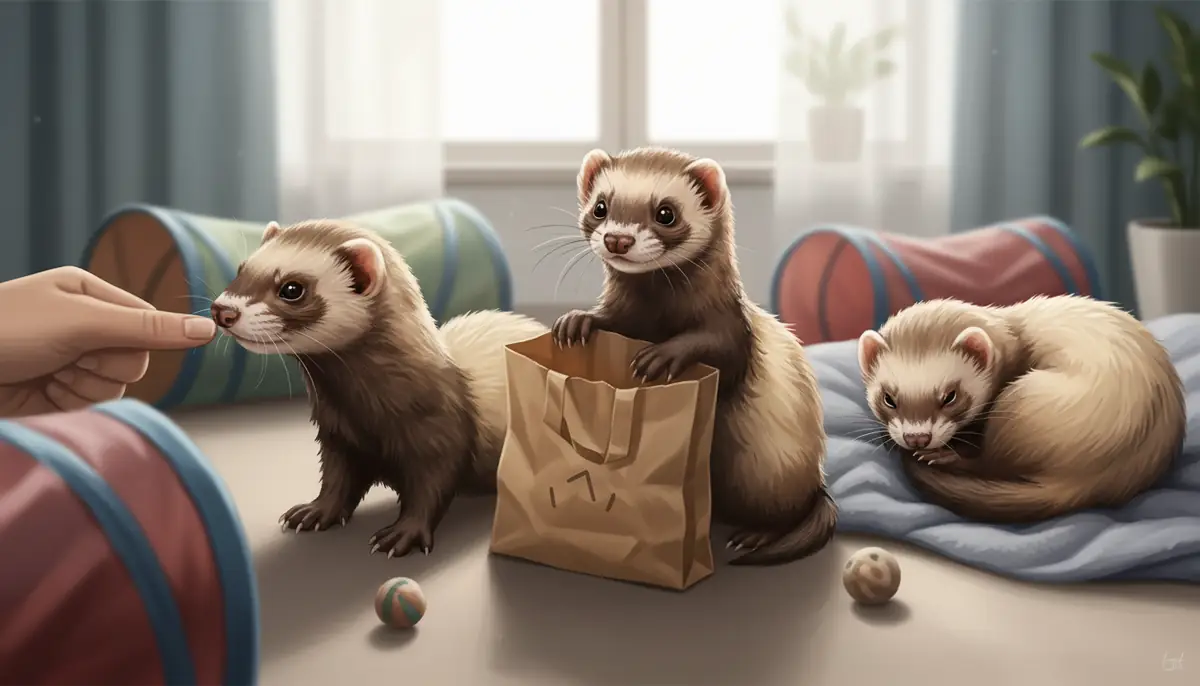 フェレットがなつくと見せる7つのサイン【好奇心との見分け方も解説】