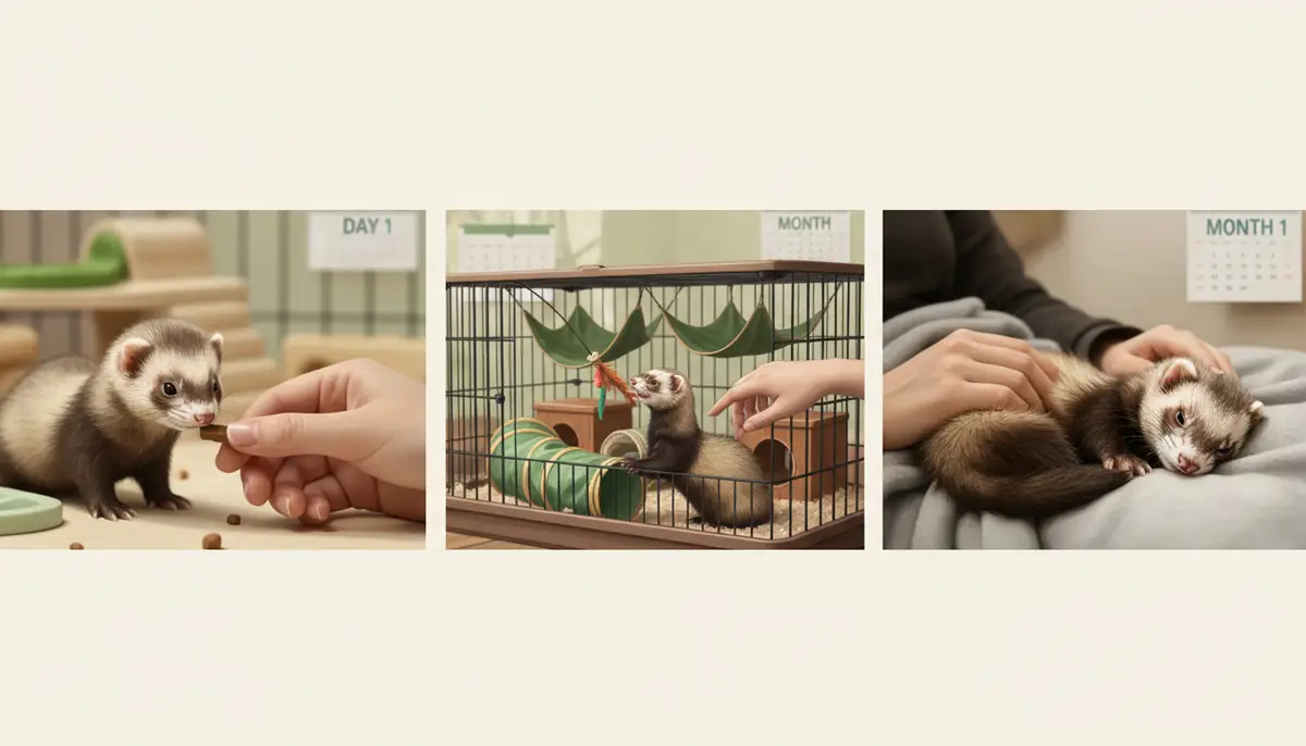 フェレットのなつかせ方5ステップ【初日〜1ヶ月の実践ガイド】