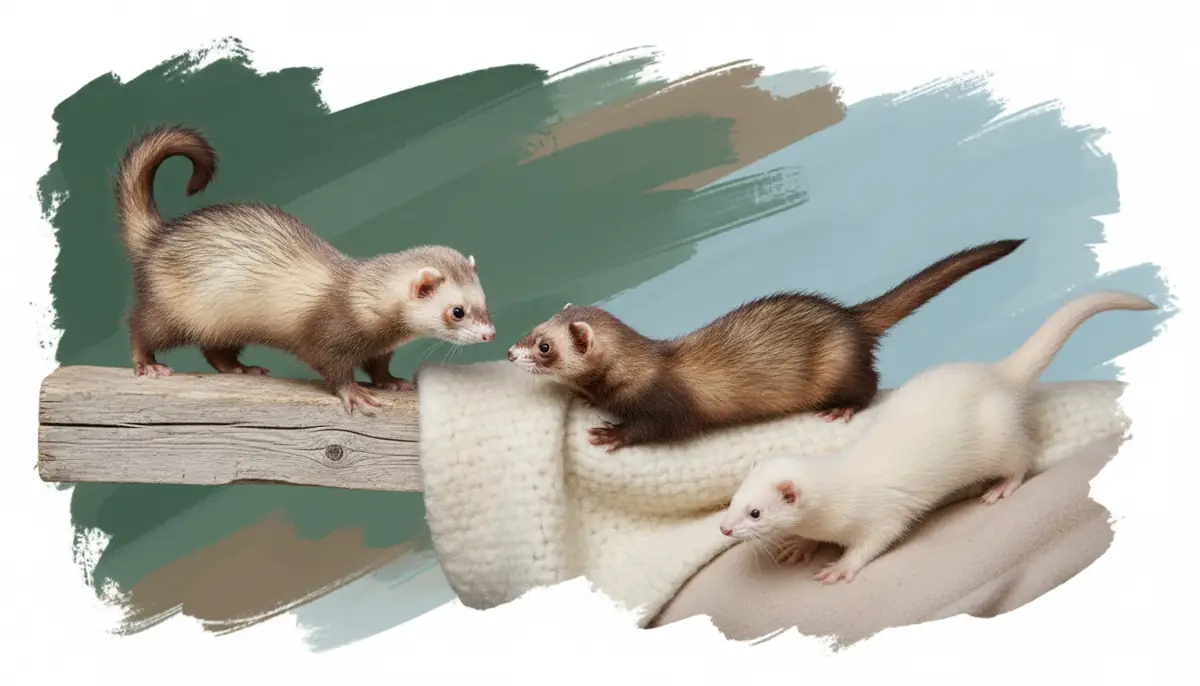 犬や猫とは違う!フェレット特有のしっぽ表現